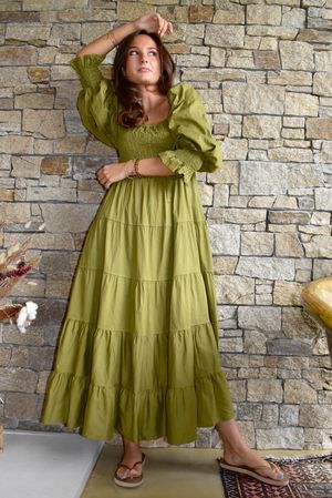 Paloma Darling Dress Olive